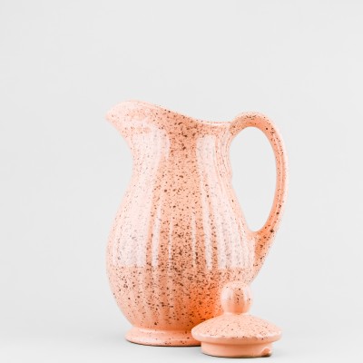 Кувшин с крышкой ф. Афина рис. Фламинго