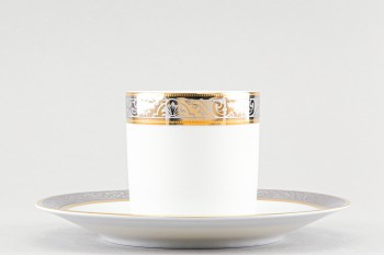 Чашка с блюдцем кофейная 130 мл рис. Орлеан / Orleans