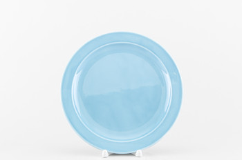 Тарелка плоская 22 см ф. Принц рис. Акварель (голубой)