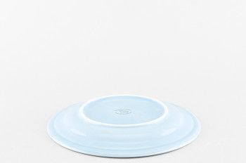 Набор из 6 тарелок плоских 20 см ф. Принц рис. Акварель (светло-голубой)