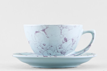 Чашка с блюдцем чайная ф. Элегант рис. Романтика