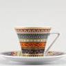 Чашка с блюдцем кофейная 80 мл рис. Исфахан / Ispahan