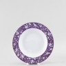 Тарелка глубокая 22.5 см ф. Европейская-2 рис. Monplaisir Violet / Монплезир фиолетовый