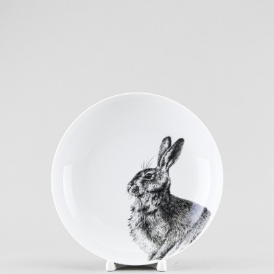 Тарелка глубокая 20.5 см ф. Универсал рис. Кролик