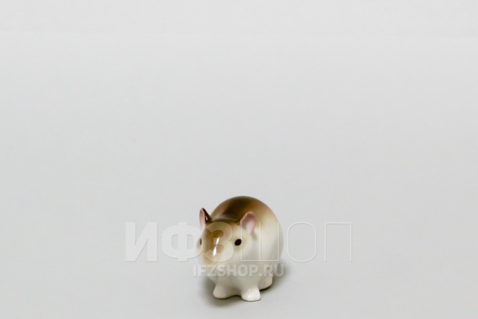 Мышь-малютка №1 Бурая (высота 3.2 см)