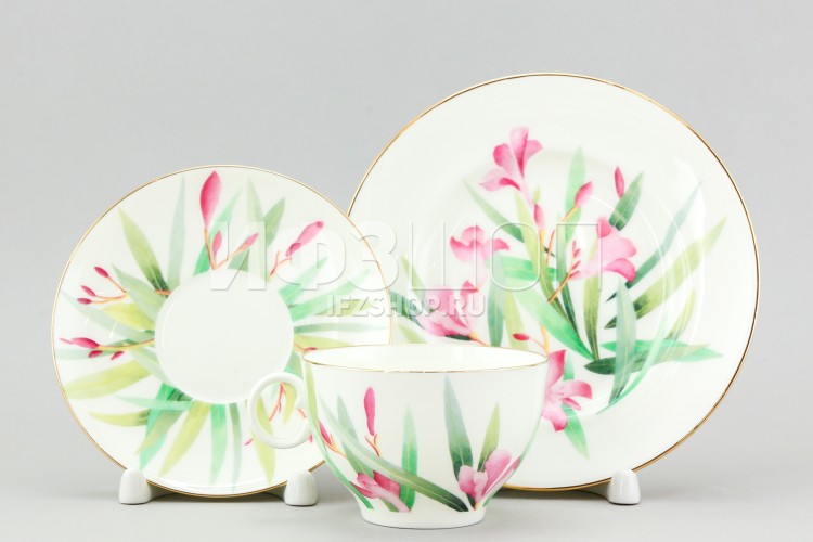 Сервиз чайный ф. Яблочко рис. Акварель, 20 предметов 