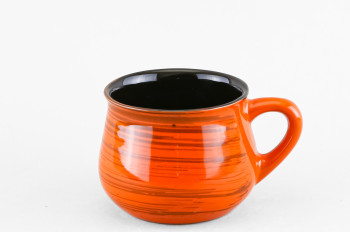 Чашка чайная ф. Лунго рис. Оранжевая полоска