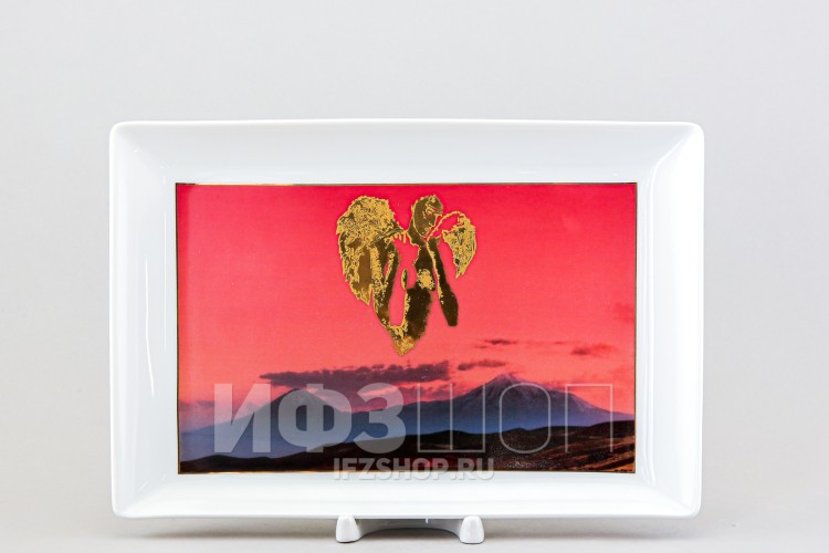 Блюдо декоративное 27.5 х 19 см ф. Zen рис. Ангел Хранитель 