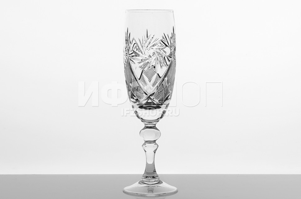 Набор из 6 бокалов для шампанского 200 мл ф. 6701 серия 1000/1 (Мельница)