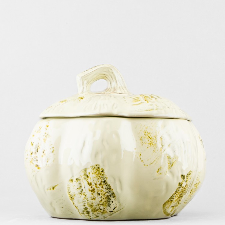 Горшочек для запекания 2.4 л ф. Тыква рис. Шебби в Челябинске