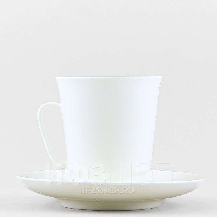 Чашка с блюдцем кофейная ф. Майская рис. Фитюлька в Москве