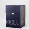 Подарочная коробка для вазы или скульптуры, 19х19х28.5 см, синяя