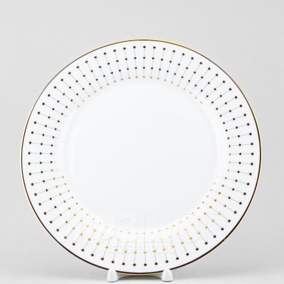 Тарелка плоская 27 см ф. Стандартная-2 рис. Азур золотой