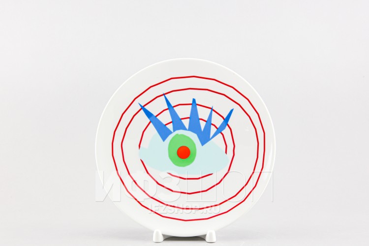 Декоративная тарелка 19.5 см рис. Target eye 6 