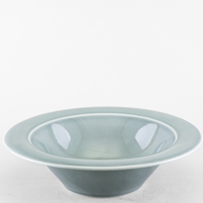 Тарелка глубокая 22 см ф. Эстет рис. Акварель (темно-серый)