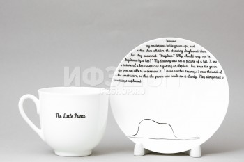 Чашка с блюдцем кофейная ф. Ландыш рис. Elephant
