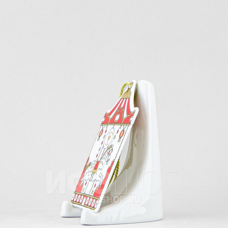 Набор елочных игрушек рис. Гранд цирк, 5 предметов в адвент календаре в Москве