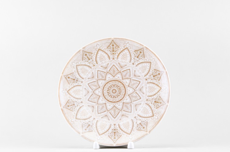 Набор из 4 тарелок плоских 20 см ф. Универсал рис. Вавилон (кофе) в Пензе