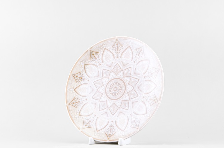 Набор из 4 тарелок плоских 20 см ф. Универсал рис. Вавилон (кофе) в Пензе