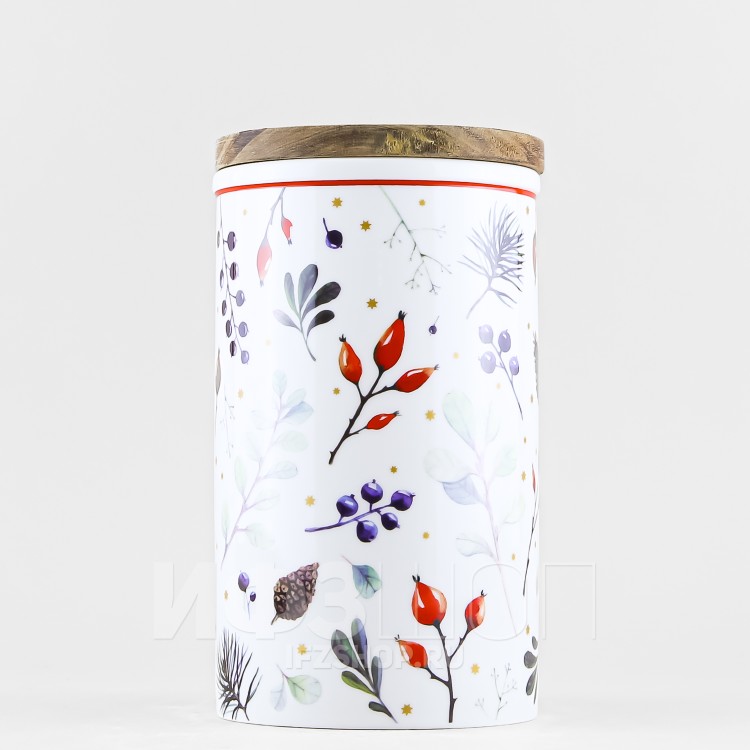 Банка ф. Стандартная высокая 900 мл рис. Календа в Ростове-на-Дону