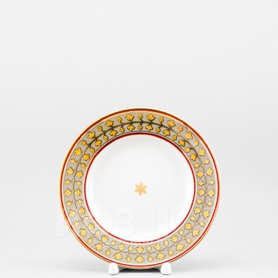 Тарелка плоская 18 см ф. Гладкая рис. Бельведер