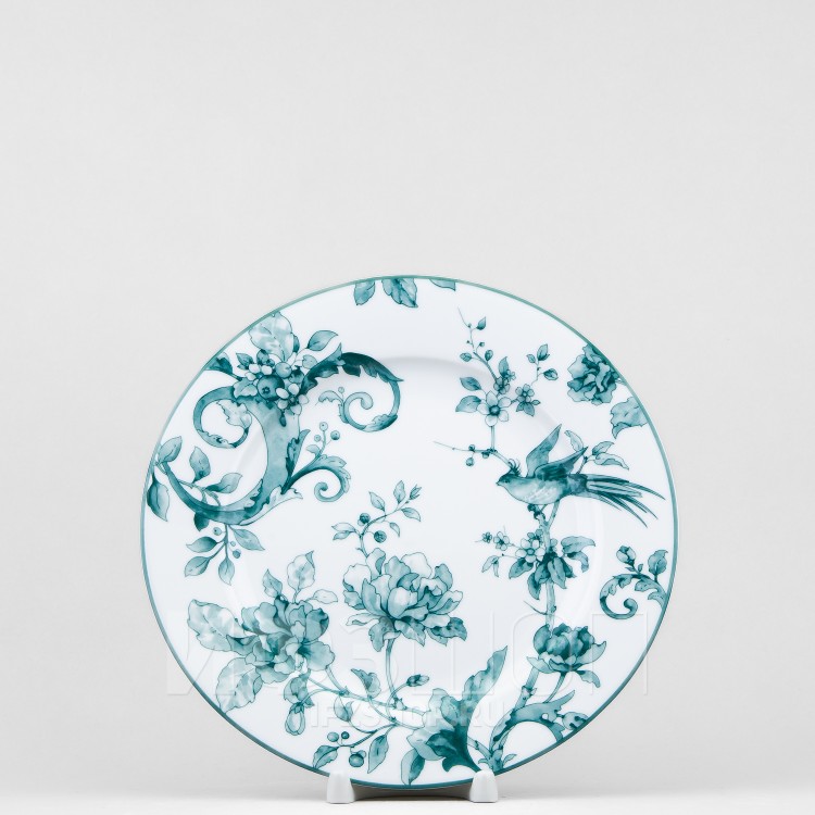 Тарелка плоская 21.5 см ф. Европейская рис. Monplaisir Green / Монплезир зеленый в Москве