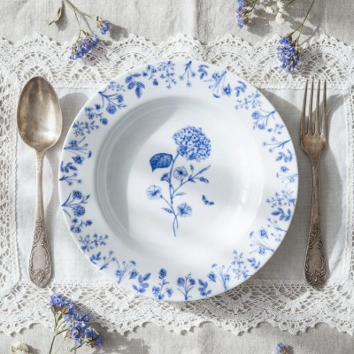 Тарелка глубокая 20 см ф. Идиллия рис. Беатриче