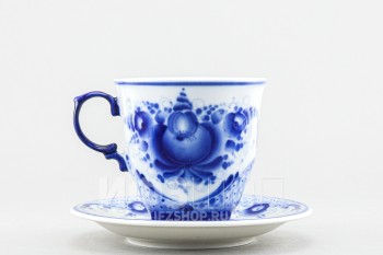 Чашка с блюдцем чайная ф. Чародейка рис. Авторский (Калигина)