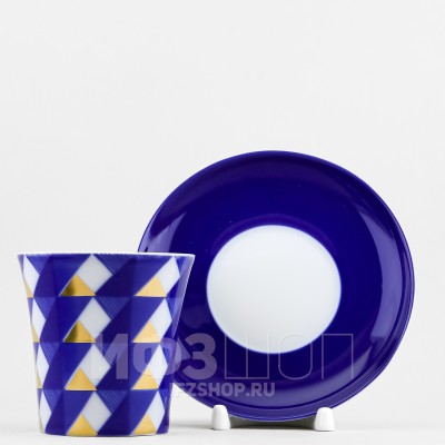 Бокал с блюдцем ф. Ленинградский-2 рис. Юката