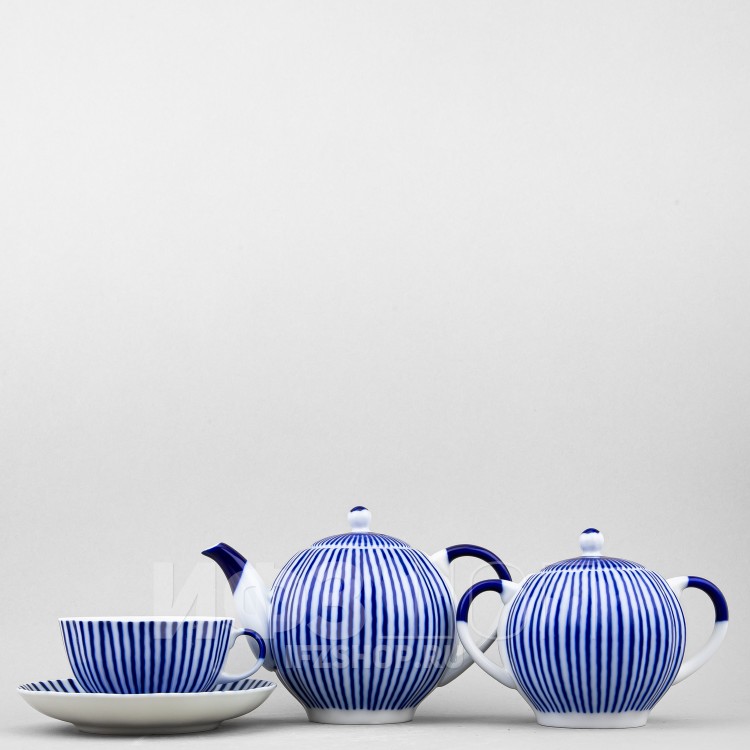 Сервиз чайный ф. Тюльпан рис. Французик, 14 предметов в Москве