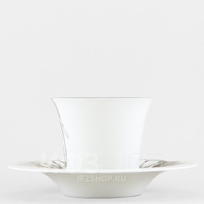 Чашка с блюдцем чайная ф. Юлия рис. Волшебный сад I (без подарочной коробки)