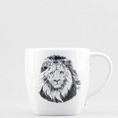 Кружка ф. Квадро рис. Лев