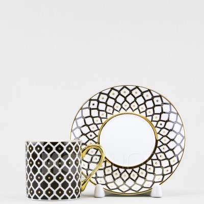 Чашка с блюдцем кофейная ф. Идиллия рис. Неро №2