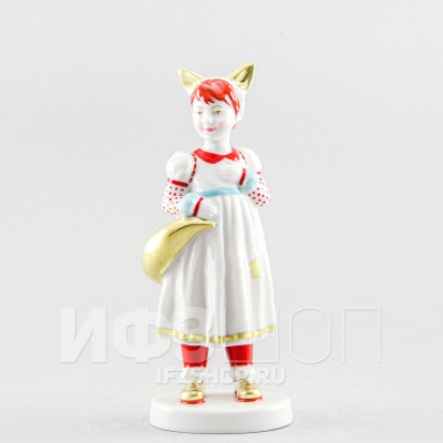 Моя лисичка (в росписи, высота 17.3 см)