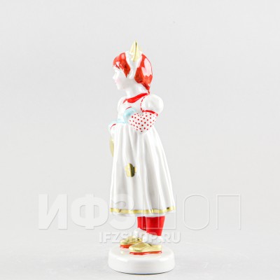 Моя лисичка (в росписи, высота 17.3 см)