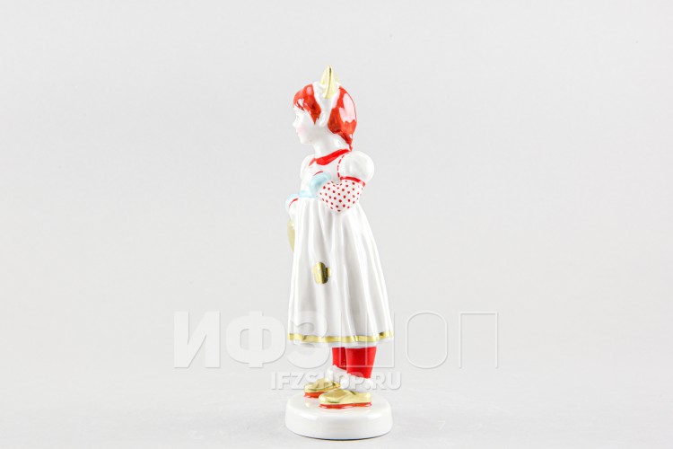 Моя лисичка (в росписи, высота 17.3 см) 