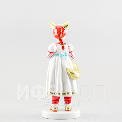 Моя лисичка (в росписи, высота 17.3 см)