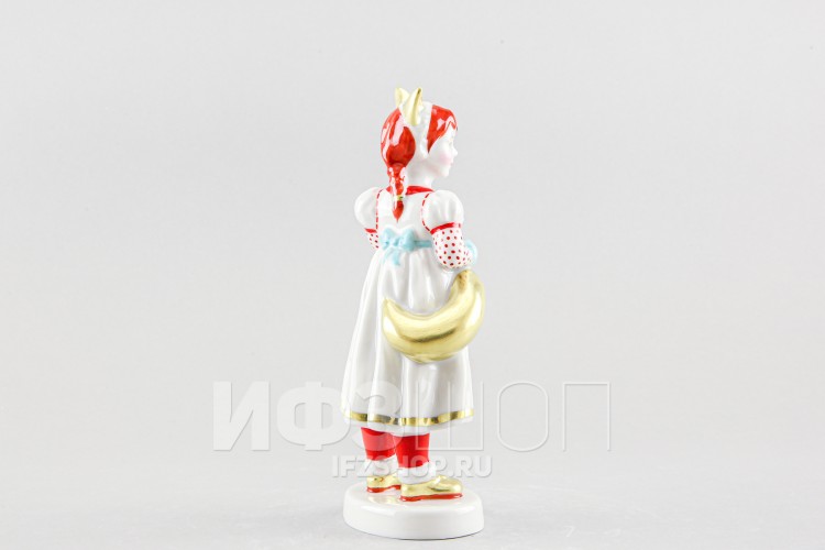 Моя лисичка (в росписи, высота 17.3 см) 