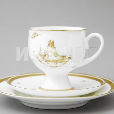 Комплект кофейный ф. Классическая-2 рис. Северная столица