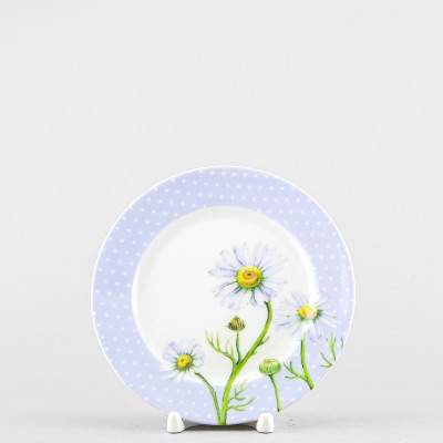 Тарелка плоская 17.5 см ф. Идиллия рис. Ситец. Ромашка