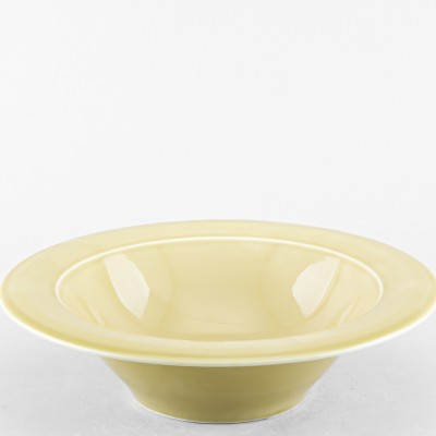 Тарелка глубокая 22 см ф. Эстет рис. Акварель (золотисто-коричневый)