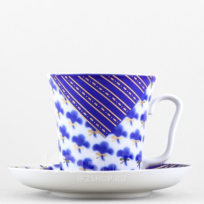 Бокал с блюдцем ф. Ленинградский-2 рис. Окинава