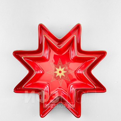 Комплект из двух тарелок ф. Звезда рис. Скарлетт