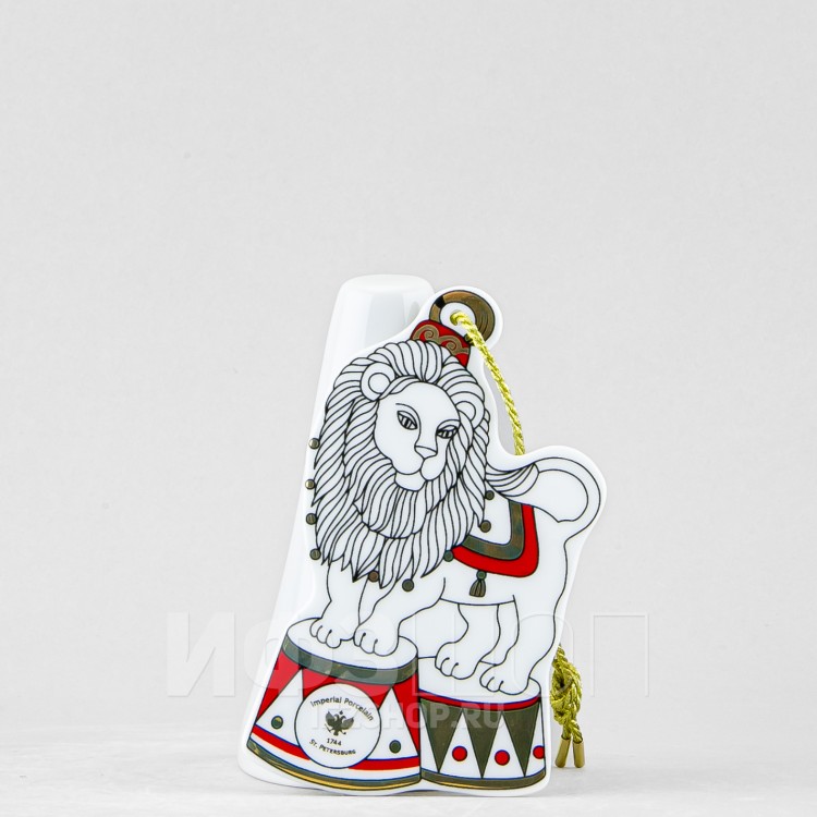 Елочная игрушка ф. Лев рис. Гранд цирк в Москве