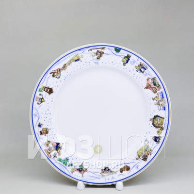 Тарелка плоская 21.5 см ф. Европейская-2 рис. Снежная история