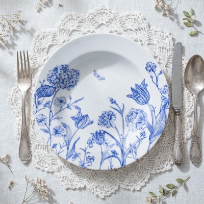 Тарелка глубокая 24 см ф. Идиллия рис. Беатриче