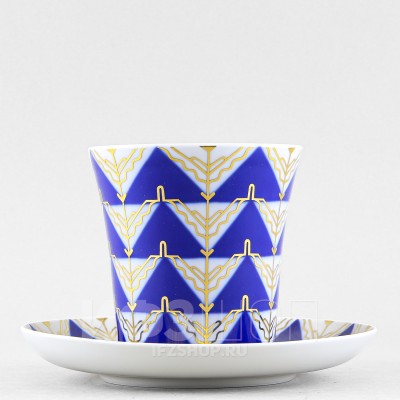 Бокал с блюдцем ф. Ленинградский-2 рис. Калевала