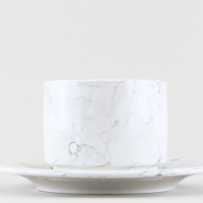 Чашка с блюдцем кофейная ф. Ristorante рис. Bolla bianca