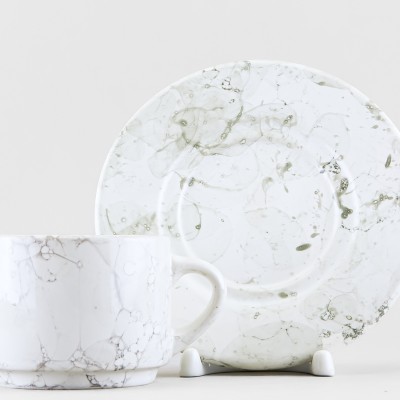 Чашка с блюдцем кофейная ф. Ristorante рис. Bolla bianca