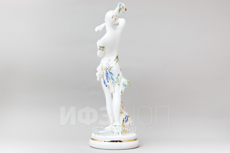 Скульптура Жар-птица из фарфора, Императорский фарфоровый завод/ЛФЗ в Москве
